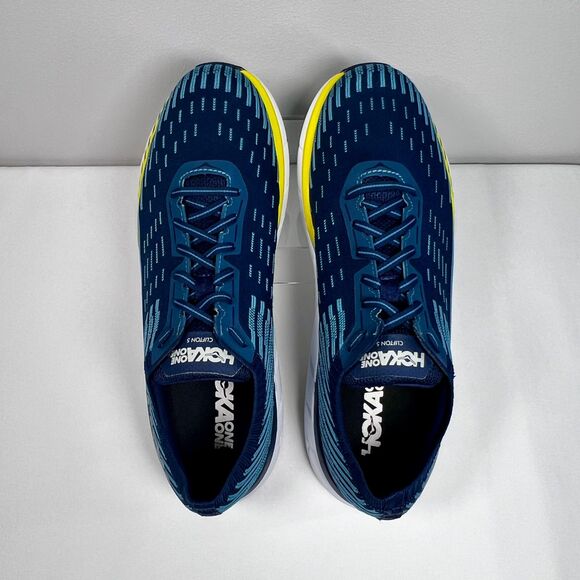 HOKA Clifton 5 Knit Running Shoe Men's Size 11.5 - Picture 6 of 10